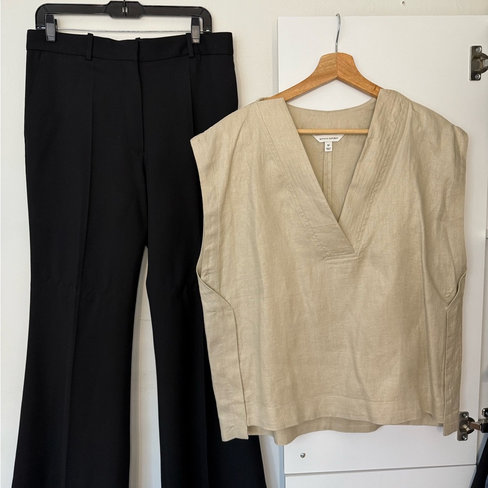 Great deal on great quality items -CK Beige Top